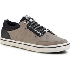 Sneakersy MAYORAL - 47199 Gris 85. Szare trampki chłopięce Mayoral, bez wzorów, ze skóry ekologicznej, bez zapięcia. W wyprzedaży za 169,00 zł.