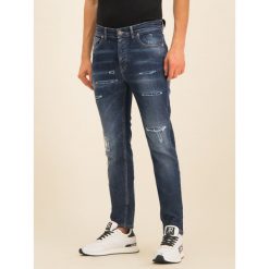 Jeansy Slim Fit John Richmond Parana Liam RMA19066JE. Niebieskie jeansy męskie John Richmond, m, bez wzorów. W wyprzedaży za 579,00 zł.