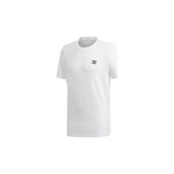T-shirty z krótkim rękawem adidas Koszulka Essential. Białe koszulki męskie Adidas, s, bez wzorów, bez kołnierzyka, krótkie. Za 99,95 zł.