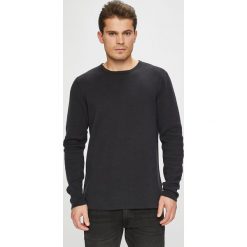 Casual Friday - Sweter. Czarne swetry klasyczne męskie marki Casual Friday, l, z bawełny, casualowe, z okrągłym kołnierzem. W wyprzedaży za 99,90 zł.