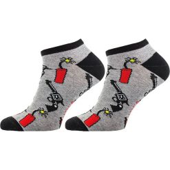 Freak Feet Stopki męskie Rewolwery SPIS-GRY. Skarpetki męskie Freak Feet, bez wzorów. Za 15,00 zł.