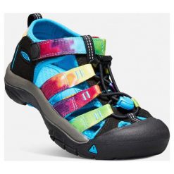 Keen Sandały Dziecięce Newport h2, Rainbow Tie Dye Us 8 (24 Eu). Pomarańczowe sandały chłopięce Keen, bez zapięcia. W wyprzedaży za 179,00 zł.