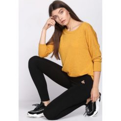 Legginsy: Czarne Legginsy Conceited