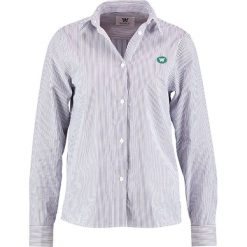 Koszule wiązane damskie: Wood Wood FAE SHIRT Koszula white/navy stripes