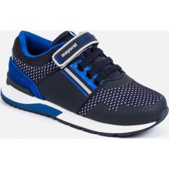 Mayoral - Buty dziecięce. Czerwone trampki chłopięce Mayoral, bez wzorów, ze skóry, sportowe, z okrągłym noskiem, bez zapięcia. Za 193,90 zł.