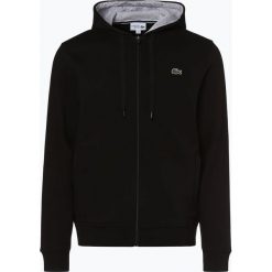 Lacoste - Męska bluza rozpinana, czarny. Czarne bluzy męskie marki Lacoste, s, z kapturem. Za 449,95 zł.