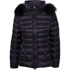 Kurtka CSTUDIO LUNA Czarny. Czarne kurtki damskie CStudio, na zimę, bez wzorów, z puchu, eleganckie. W wyprzedaży za 750,00 zł.