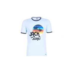 T-shirty z krótkim rękawem Jack Jones JORPLUI. Niebieskie t-shirty męskie Jack & Jones, s, bez wzorów, bez kołnierzyka, krótkie. Za 67,20 zł.