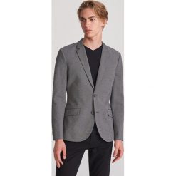 Marynarka slim fit - Szary. Szare marynarki męskie Reserved, s, bez wzorów. Za 199,99 zł.