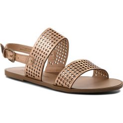 Sandały SERGIO BARDI - Dorio SS127308418KD 311. Żółte klapki damskie Sergio Bardi, bez wzorów, ze skóry, bez obcasa, na obcasie. W wyprzedaży za 179,00 zł.
