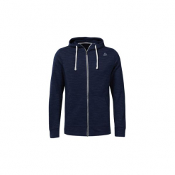 Bluzy Reebok Sport Bluza z kapturem Training Essentials Marble Group Full-Zip. Niebieskie bluzy męskie rozpinane Reebok Sport, l, z kapturem. Za 249,00 zł.