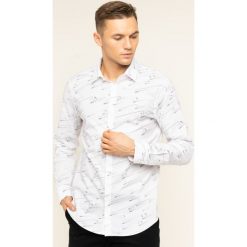 Koszula Armani Exchange 6GZCG4 ZNEAZ 2132. Białe koszule męskie Armani Exchange, xl, bez wzorów, casualowe, bez kołnierzyka, bez rękawów. W wyprzedaży za 259,00 zł.