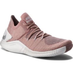 Buty NIKE - Free Tr Flyknit 3 Lm AJ7673 200 Smokey Mauve/Metallic Silver. Brązowe buty do biegania damskie marki Nike, z materiału. W wyprzedaży za 369,00 zł.