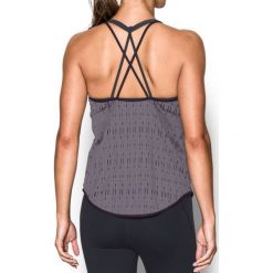 Under Armour Koszulka damska Ladder Mesh Tank Szara r. M (1290467-033). Szare topy sportowe damskie Under Armour, m, z meshu. Za 122,68 zł.