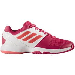 Adidas Barricade Court W Energy Pink/Ftwr White/Easy Coral 39.3. Różowe buty sportowe damskie Adidas, bez wzorów, sportowe, na fitness i siłownię. W wyprzedaży za 215,00 zł.