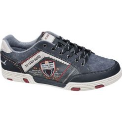 Półbuty męskie Venture by Camp David niebieskie. Niebieskie półbuty męskie marki Venture by Camp David, z materiału, na sznurówki. Za 139,90 zł.