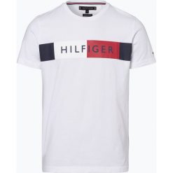 Tommy Hilfiger - T-shirt męski, biały. Białe t-shirty męskie TOMMY HILFIGER, xl, bez wzorów, z dżerseju, bez kołnierzyka. Za 179,95 zł.