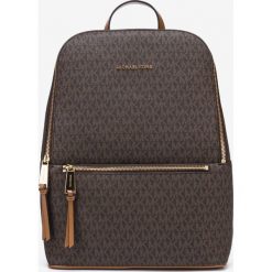 Michael Kors Toby Medium Plecak Brązowy. Pomarańczowe plecaki damskie Michael Kors, w paski, ze skóry. Za 1315,95 zł.