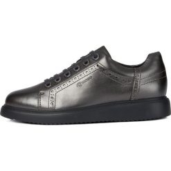 Geox tenisówki damskie Thymar D944BA 000NF 40.0 ciemnoszare. Szare trampki i tenisówki damskie Geox, bez wzorów, ze skóry, na sznurówki. Za 349,00 zł.
