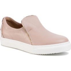 Sneakersy EVA LONGORIA - EL-08-01-000052 125. Różowe półbuty damskie Eva Longoria, ze skóry. W wyprzedaży za 239,00 zł.