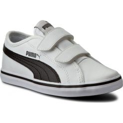 Półbuty PUMA - Elsu V2 Sl V Ps 361601 02 Puma White/Puma Black. Białe półbuty damskie Puma, ze skóry ekologicznej, na rzepy. W wyprzedaży za 139,00 zł.