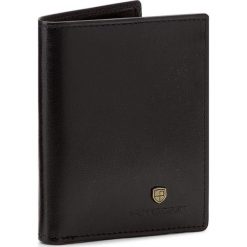 Portfele męskie: Duży Portfel Męski PETERSON – 332 Black
