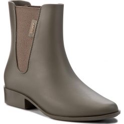 Kalosze ZAXY - London Boot II Fem 82267 Zielony 01660 Y285049. Zielone buty zimowe damskie marki Zaxy, z materiału. W wyprzedaży za 129,00 zł.