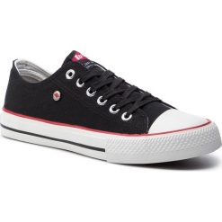 Trampki LEE COOPER - Low Cut 3-A LCWL-19-530-013 Black. Czarne półbuty damskie Lee Cooper, bez wzorów, z gumy, bez zapięcia. Za 99,99 zł.