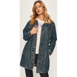 Lee - Kurtka jeansowa. Niebieskie kurtki damskie Lee, s, z bawełny, krótkie. W wyprzedaży za 269,90 zł.