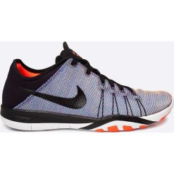 Nike - Buty WMNS Nike Free TR 6 PRT. Szare buty sportowe damskie Nike, z materiału. W wyprzedaży za 219,90 zł.