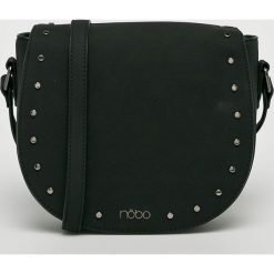 Nobo - Torebka. Czarne torebki klasyczne damskie marki Nobo, w paski, z materiału, duże. Za 229,90 zł.