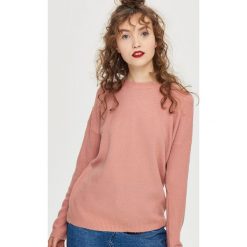 Sweter z wiązaniem - Różowy. Różowe swetry damskie Sinsay, s, bez wzorów, bez rękawów, bez kaptura. Za 29,99 zł.