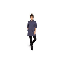 Tuniki Be B043 Tunika kimono - niebieska. Niebieskie tuniki damskie marki BE, s, bez wzorów, bez kołnierzyka, bez rękawów. Za 129,00 zł.
