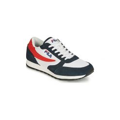 Buty Fila ORBIT JOGGER N LOW. Niebieskie trampki męskie Fila, bez wzorów, bez zapięcia. Za 309,00 zł.