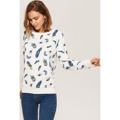 Bluza - Biały. Białe bluzy damskie marki House, l. Za 59,99 zł.
