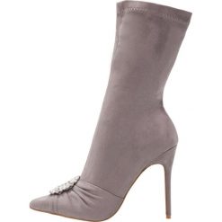 Botki damskie: Public Desire DISTINCT Botki na obcasie grey