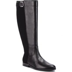 Buty zimowe damskie: Oficerki CALVIN KLEIN - Perlina E7482 Black
