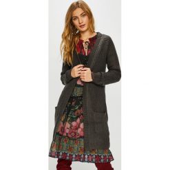 Only - Kardigan. Szare kardigany damskie ONLY, s, bez wzorów, z poliesteru. W wyprzedaży za 59,90 zł.