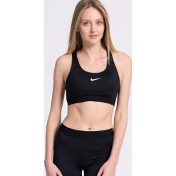 Nike - Biustonosz. Czarne biustonosze sportowe damskie marki Nike, l, z elastanu. W wyprzedaży za 119,90 zł.