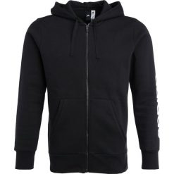 Bluzy męskie: adidas Performance ESSENTIAL LINEAR Bluza rozpinana black/white