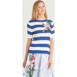 SWETER LEO Weekend Max Mara. Swetry damskie Weekend Max Mara, xl, bez wzorów, z krótkim rękawem, długie, bez kaptura. W wyprzedaży za 420,00 zł.