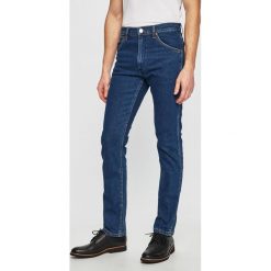 Wrangler - Jeansy 11MWZ. Niebieskie jeansy męskie Wrangler, bez wzorów. W wyprzedaży za 279,90 zł.