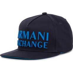 Czapka z daszkiem ARMANI EXCHANGE - 954100 9P153 04939 Navy. Czarne czapki męskie Armani Exchange, bez wzorów, z bawełny. Za 189,00 zł.