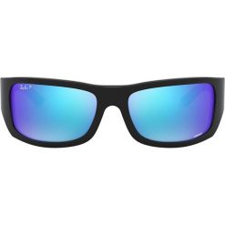 Ray-Ban - Okulary 0RB4283CH. Czarne okulary przeciwsłoneczne męskie Ray-Ban, z materiału, prostokątne. W wyprzedaży za 579,90 zł.