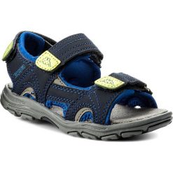 Sandały KAPPA - Early II K 260373K Navy/Blue 6760. Niebieskie sandały męskie Kappa, ze skóry ekologicznej, bez zapięcia. Za 109,00 zł.