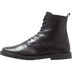 Botki męskie: Zign Botki sznurowane black