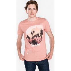 Jack & Jones Stuunt Koszulka Beżowy. Brązowe podkoszulki męskie Jack & Jones, xl, z haftami, z bawełny, bez kołnierzyka, z krótkim rękawem, krótkie. Za 57,95 zł.
