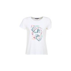 T-shirty z krótkim rękawem Vero Moda VMJUSTINE. Białe t-shirty damskie marki Vero Moda, l. Za 87,20 zł.