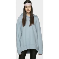 Bluza oversize damska. Bluzy damskie m, bez wzorów, z dzianiny, bez rękawów, z kapturem. Za 169,99 zł.