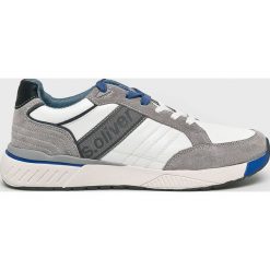 S. Oliver - Buty. Szare sneakersy męskie S.Oliver, ze skóry, na sznurówki. W wyprzedaży za 99,90 zł.